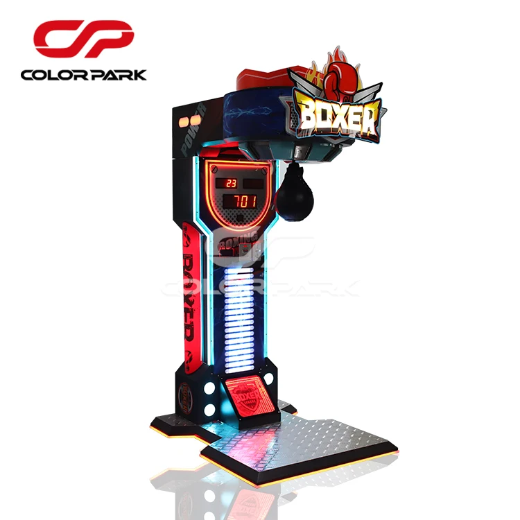 Street Amusement Boxing Punch Machine Arcade Punching Machine Outdoor Ultimate Big Punch Boxing Game Machine