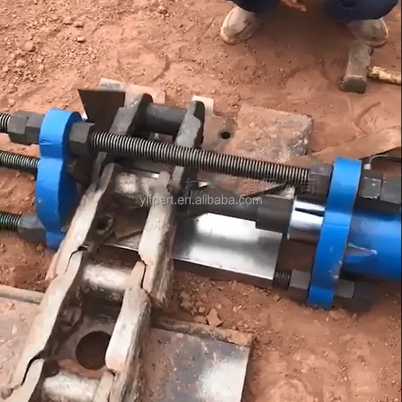 Hydraulic Track Press 100ton 150ton 200ton Portable Hydraulic Track Link Pin Press For Sale