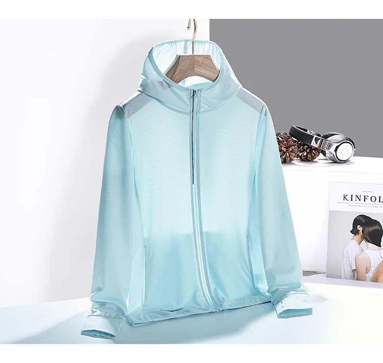 wholesale manufacturer custom logo sublimated women uv sun protection clothing sunscreen Full zipper hooded rash guard