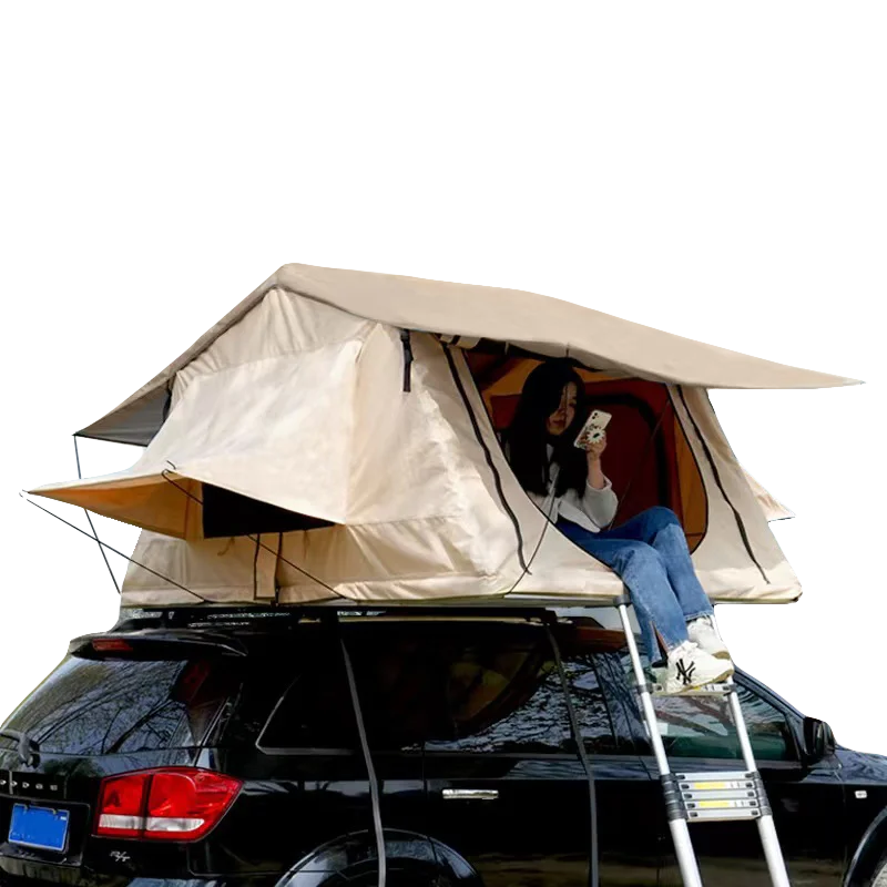 Easy to Set Up Camping Waterproof Car Roof Top Tent For SUV Trucks Cars Jeep