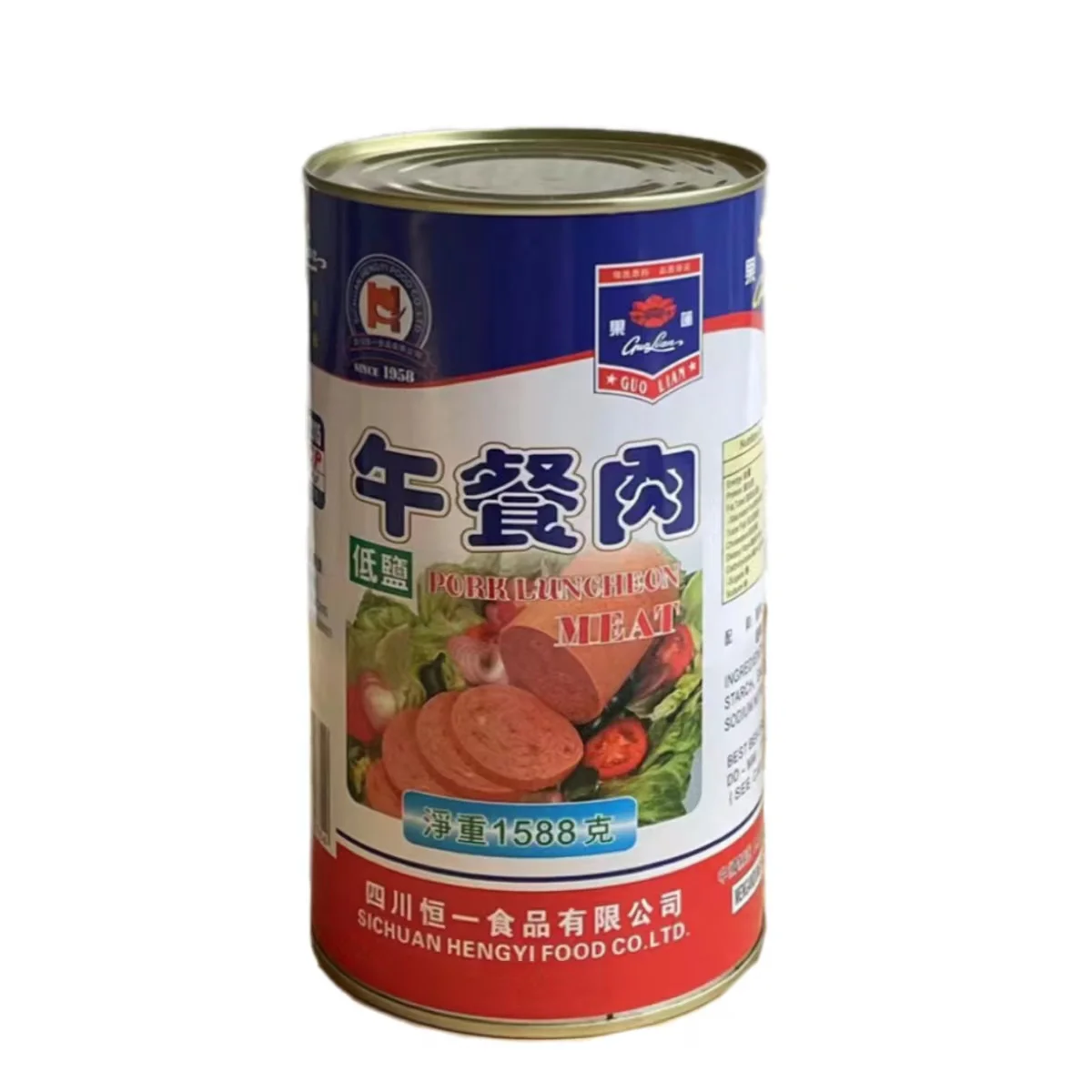 premium quality hot pot sandwich canned pork luncheon meat 1588g