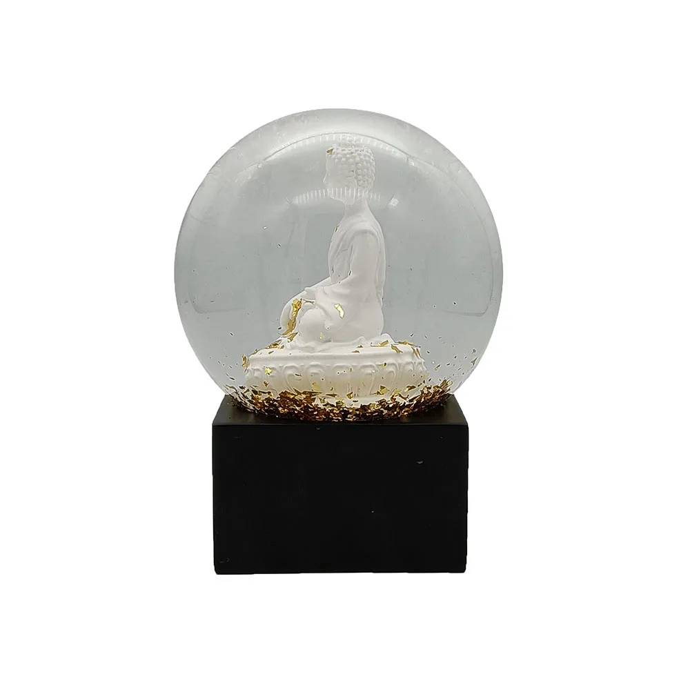 Desktop Decoration Eco-Friendly Resin Life Size Thai Yoga Mandala Buddha