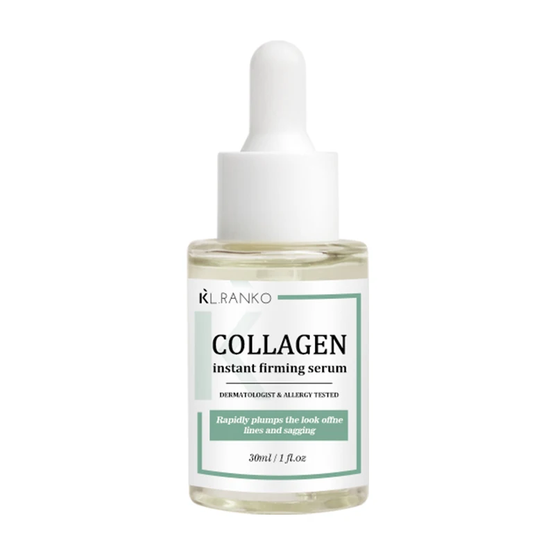 Custom Private Label Collagen Boost Renewal Serum Collagen Boost Erase Fine Lines Deep Wrinkles Dark Spots Essence OEM