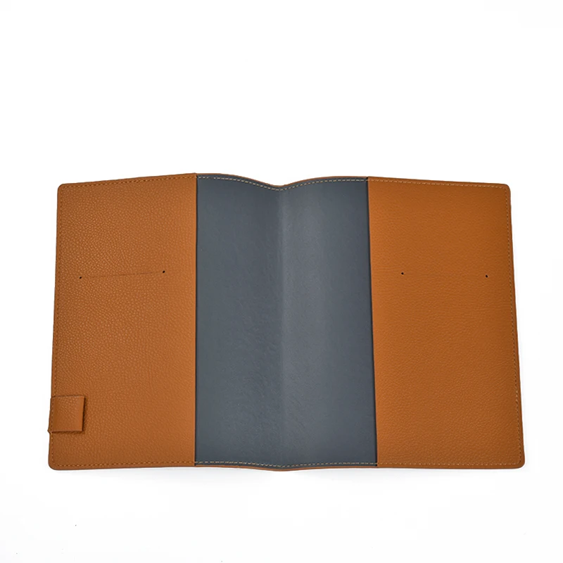 Custom Logo Diary Soft Pu Leather Notebook Cover Book Cover