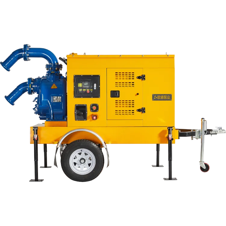 Sound Proof Silent Box Silent Self-Priming Pump Truck Priming Pump Diesel Engine Water Pump