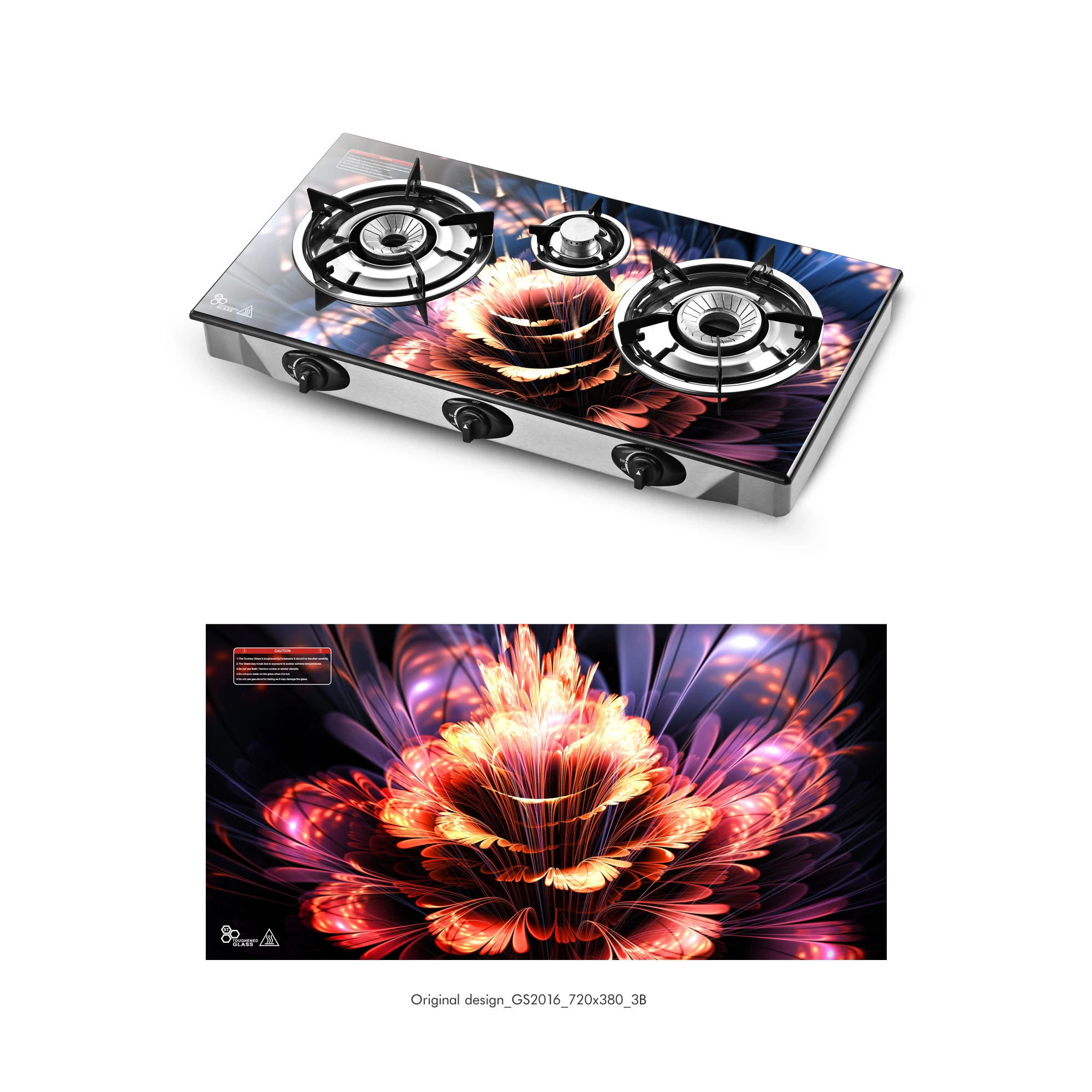 
Customized stove glass panel with thickness 7mm gas fire tempered glass for stove top glass panel 