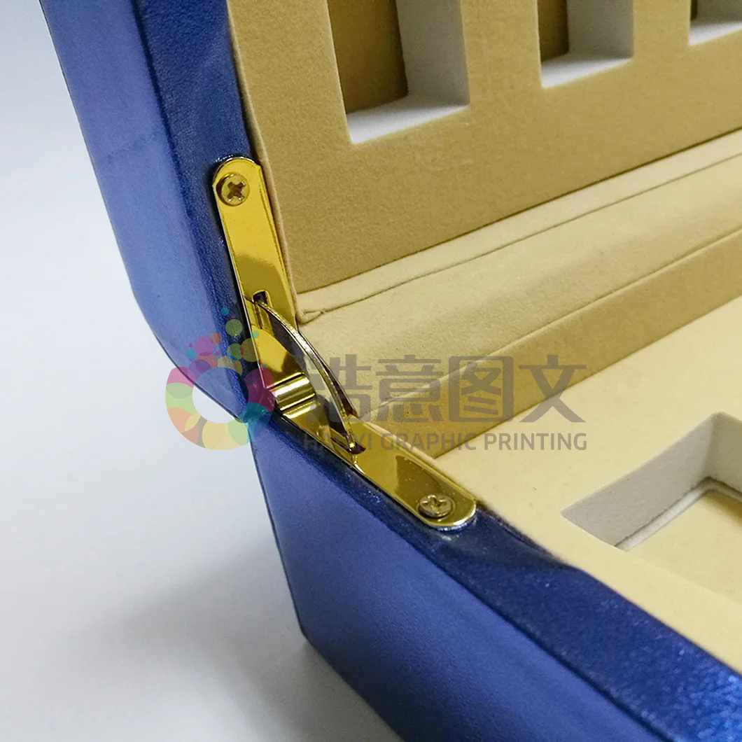 Wholesale Fancy Durable Degreedable Perfume Gife Costom Logo Design Packing Boxes Exquisite Royol Color Cosmetic Make-up Chinese