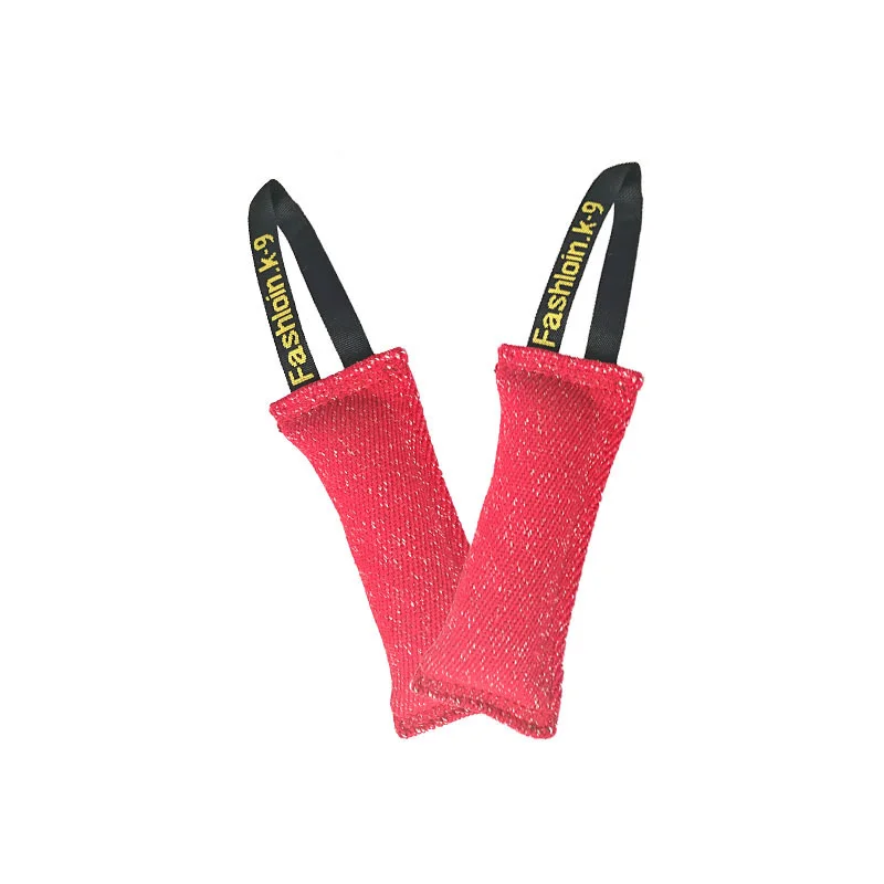 Manufacture Amazon Hot Sale Jute K9 Durable Dog Toy Linen Dog Bite Bar Dog Bite Tug