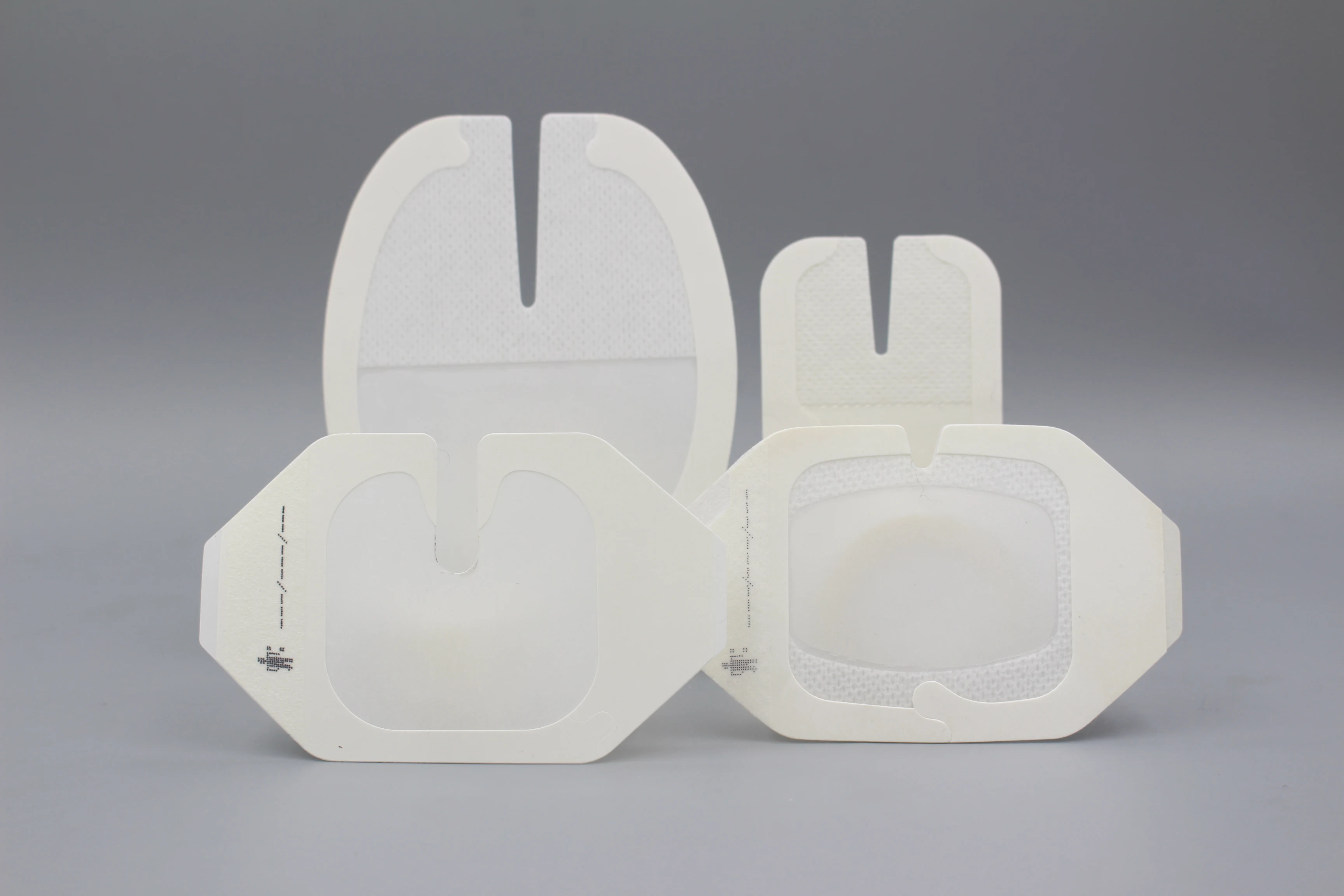 CE ISO approved sterile wound care medical consumables transparent film IV fixation catheter cannula dressing