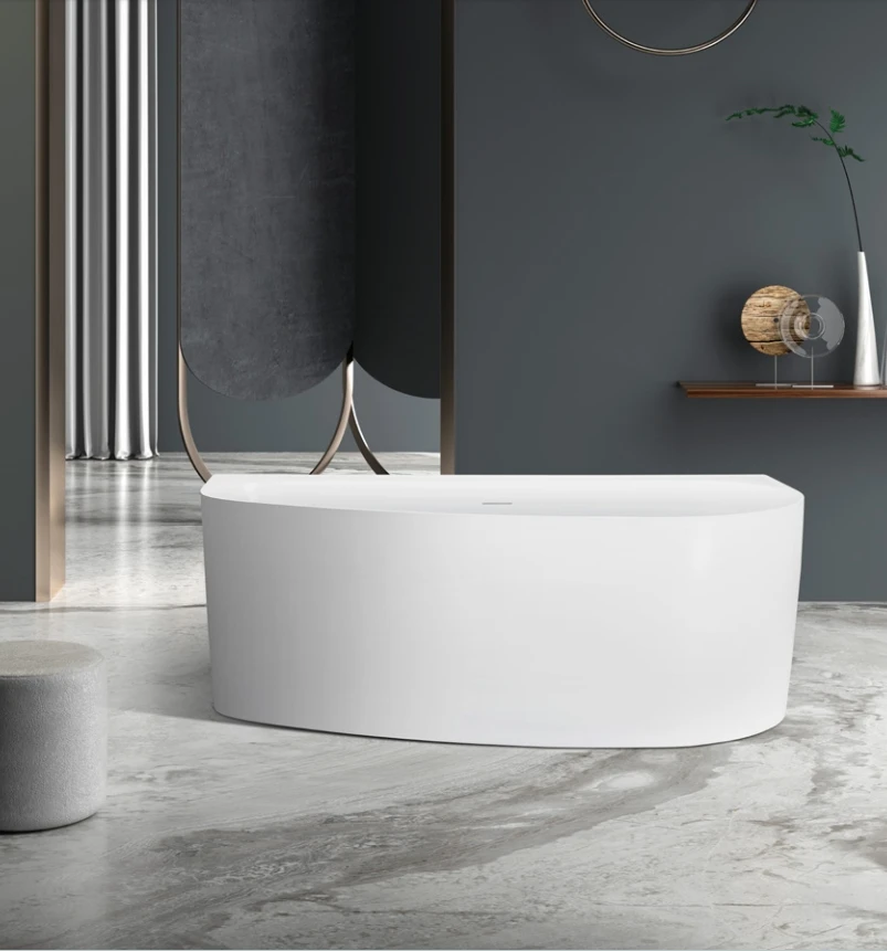Cupc Canada 2 Person Couples Luxurious Bathtub White Acrylic freestanding Bath Tub Sheet For Fat People Zhejiang