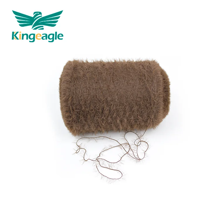 Kingeagle Super Soft Fancy Feather 100% Nylon 2CM Mink Like Yarn