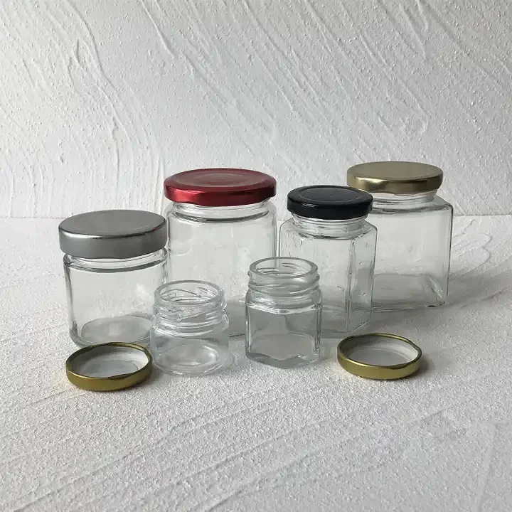 Straight Round Spread Chutney Preserving Mason Canning Jam BBQ Sauce Jar Commercial Jam Bottle Glass Jar With Twist Off Lid