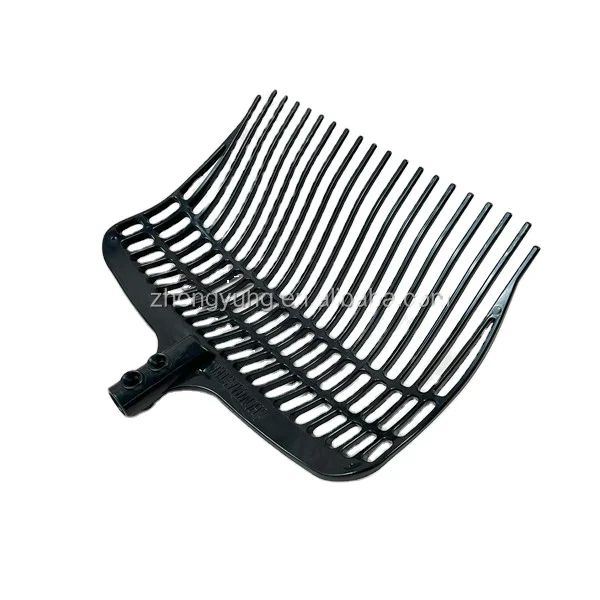 Horse Stable Agricultural Accessories Plastic Manure Pitchforks Garden Hand Tools for Farming with Animal Shavings Horse Care