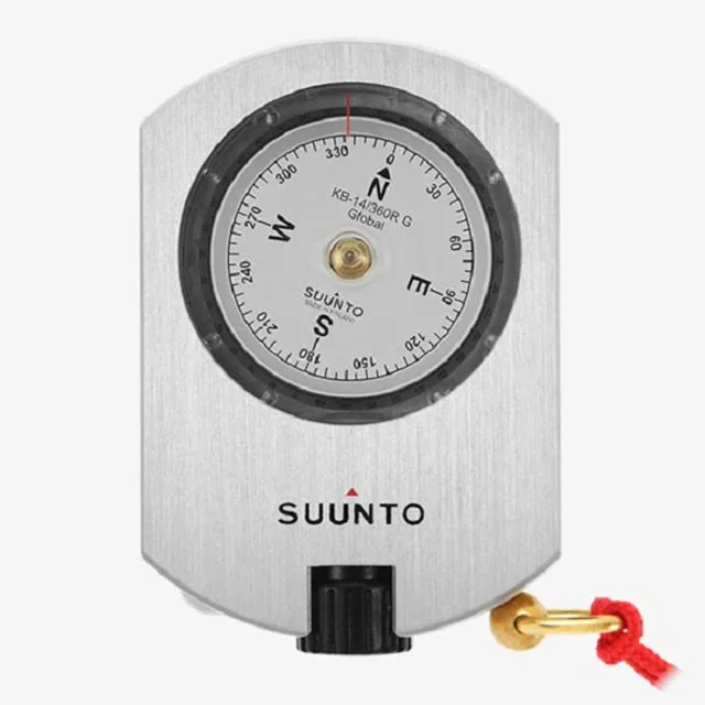 Лучшее качество акриловых & алюминиевый ручной Suunto KB-14 точный Компас для того чтобы измерить подшипники быстро надежно и