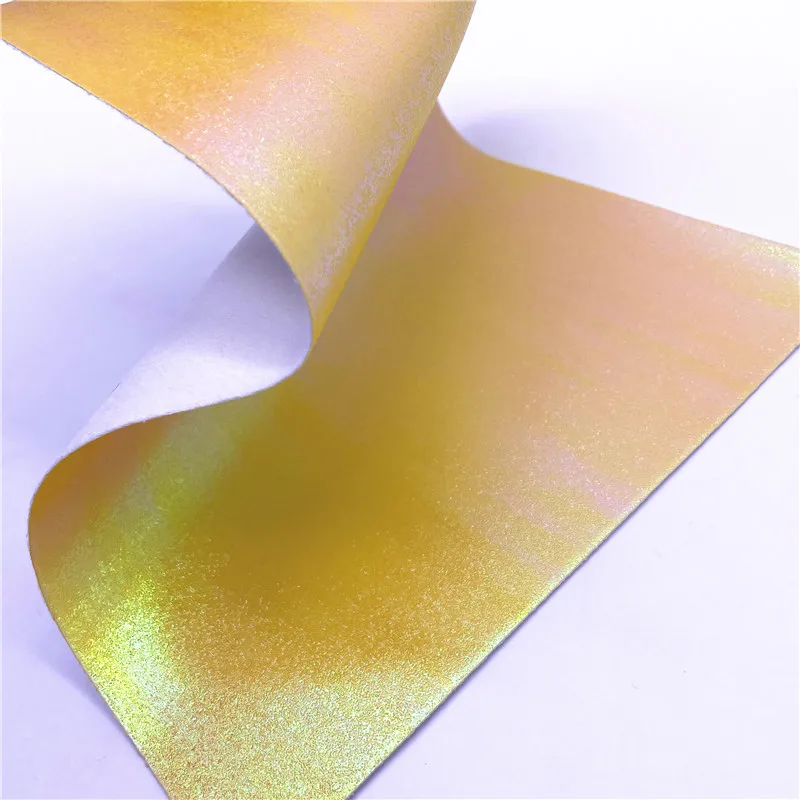 Synthetic Holographic Faux Leather For Shoes Bags Hair Bows