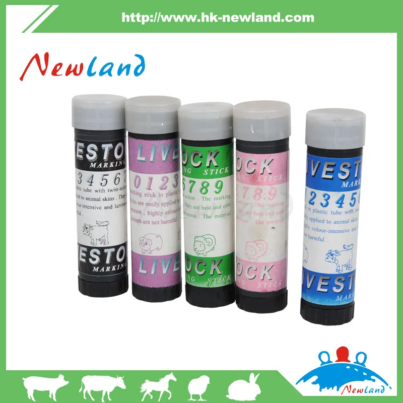 NL622 цветные Ушные бирки для крупного рогатого скота, маркировочный крючок