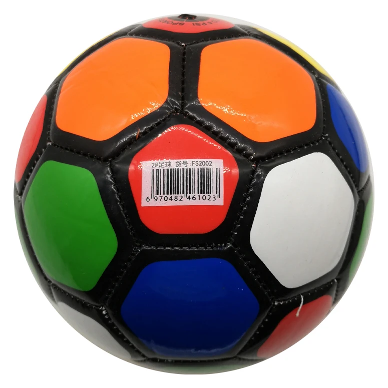 Official Size 2 PVC Soccer ball Colorful portable soccer football