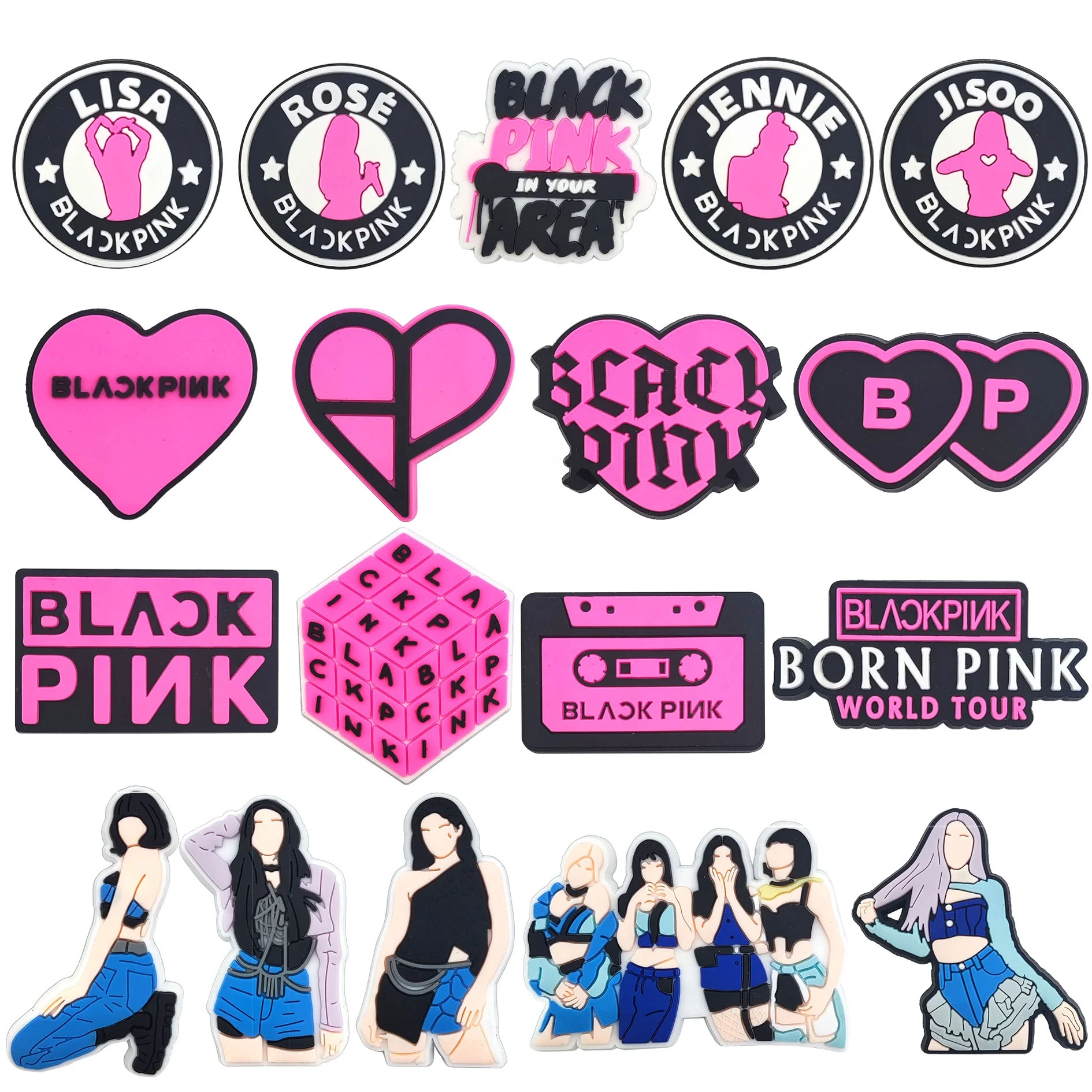 New Arrivals Karol G Croc Shoe Charms Singer Shoe Charms for Shoe Decorations