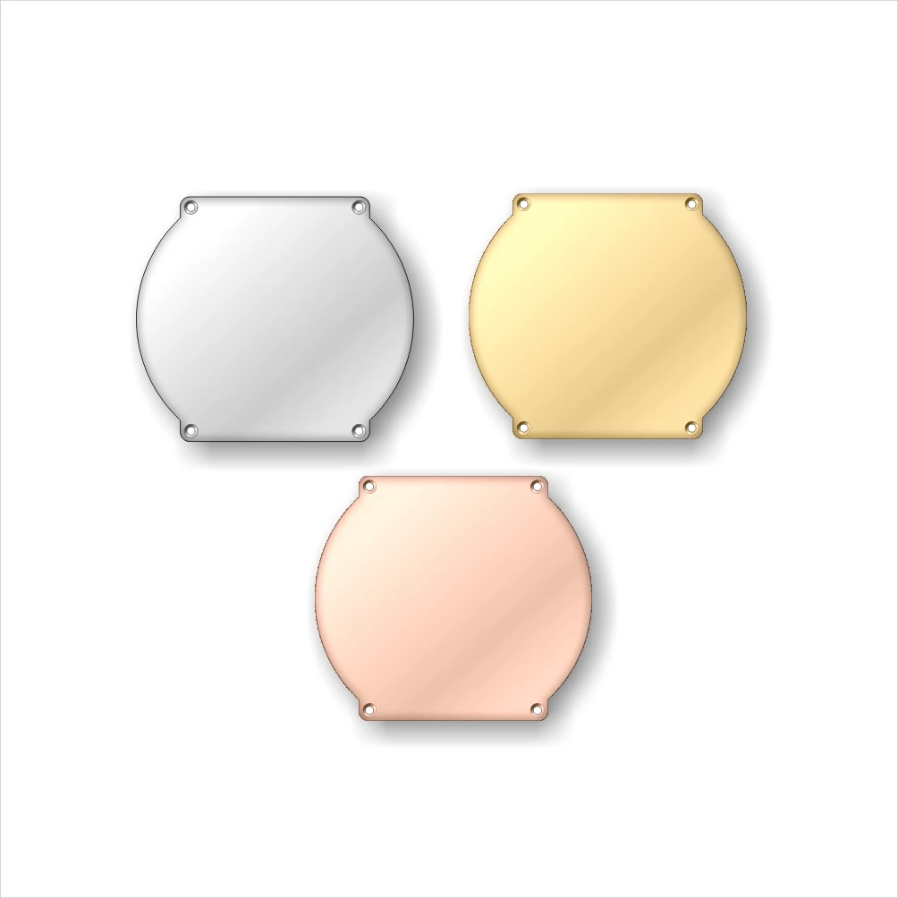 Custom Made Case Back Screw Type Grade 5 atm water Stainless Steel Watch Caseback