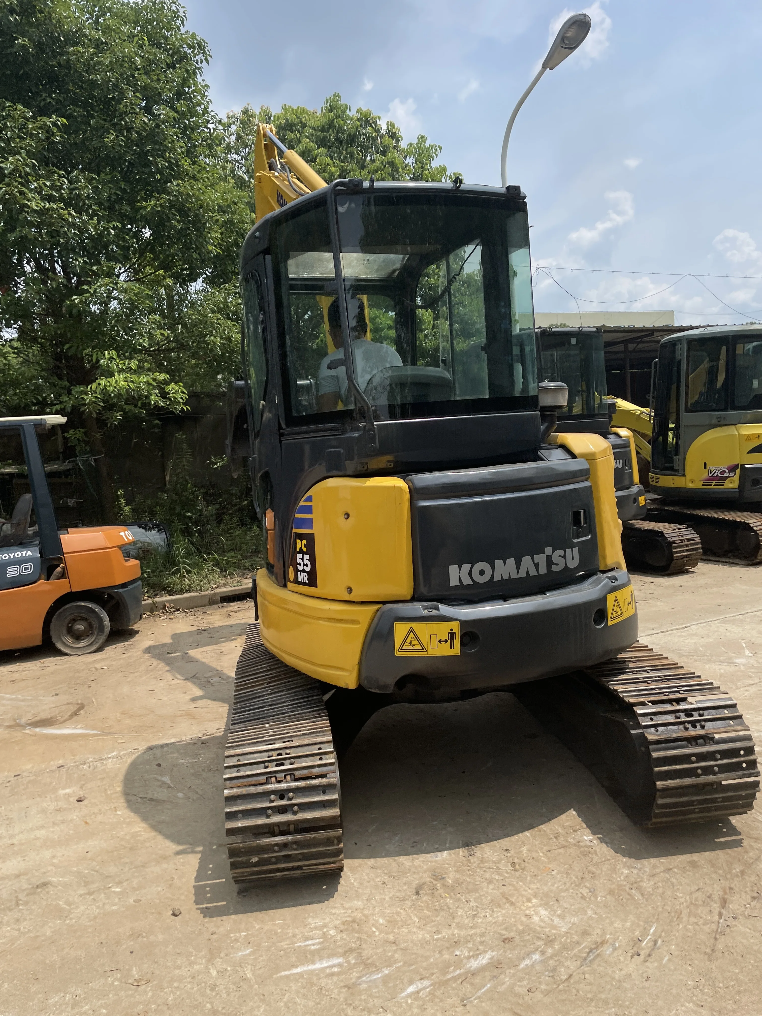 Экскаватор-экскаватор Komatsu pc55 mini 5.5ton японский гидравлический гусеничный экскаватор дешевый komatsu pc55mr