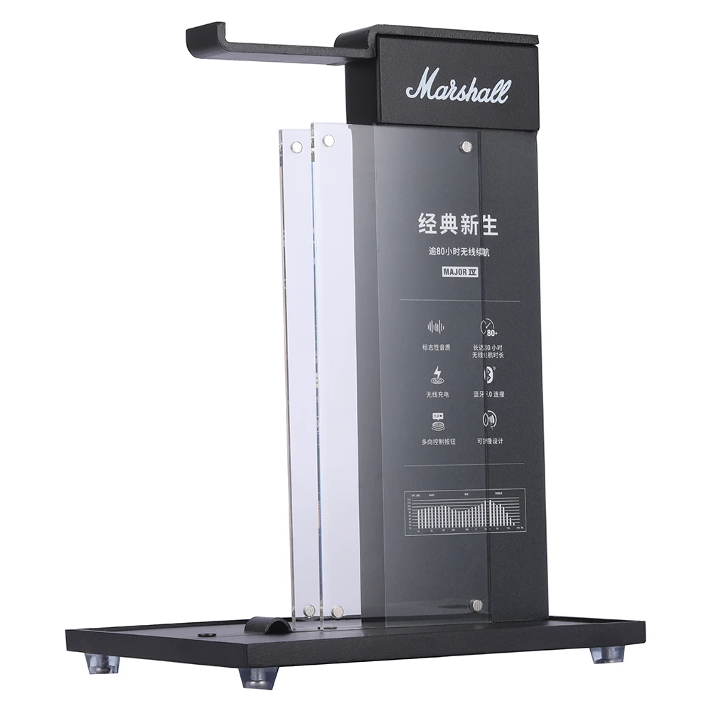 OEM Custom Sheet Metal Fabrication Laser Cutting Welding Bending Service For Metal Headphone Display Stand