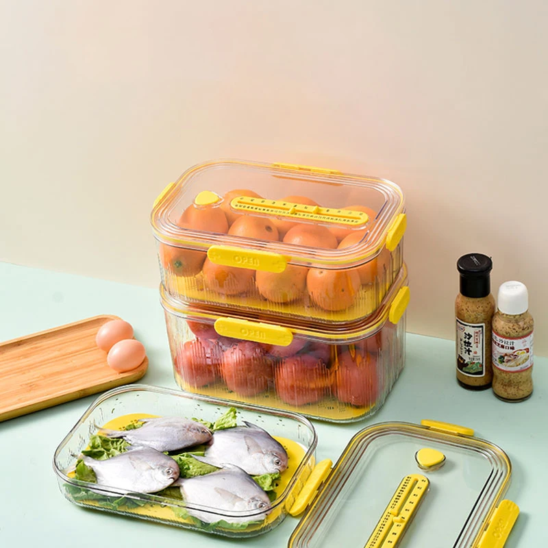Fridge organizer food containers with lids home and kitchen storage & organizationer fridge organizer and storage containers