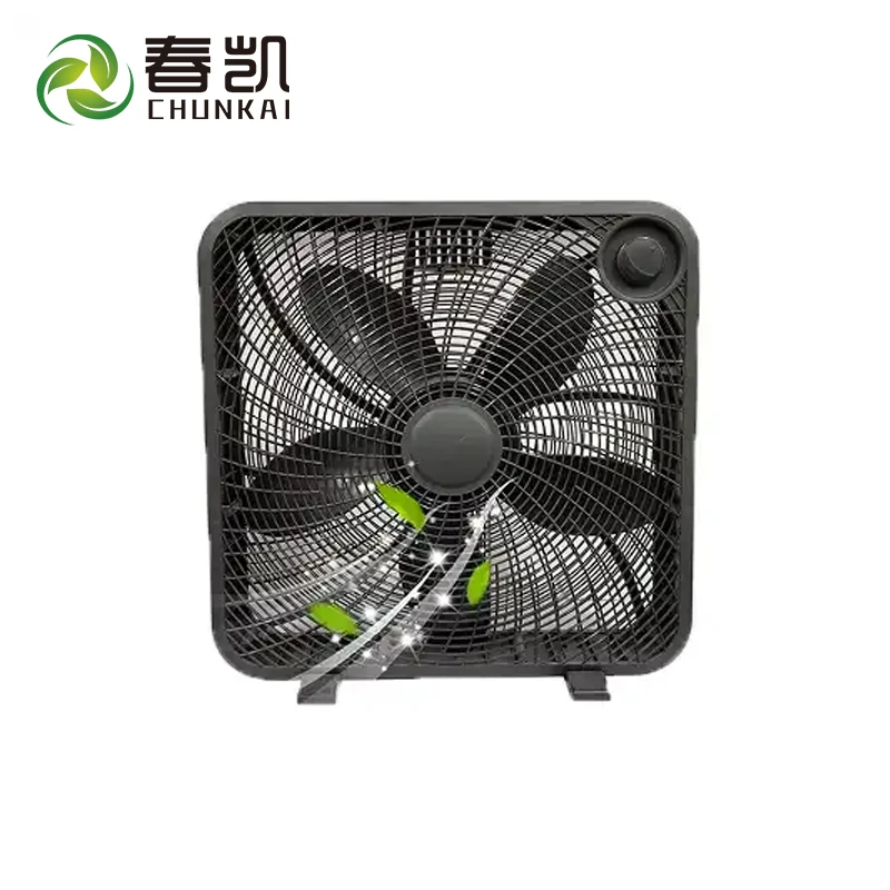 20 inch Plastic Electronic Air Industrial Floor Commercial Household Garage Using heavy duty industrial exhaust Box Fan