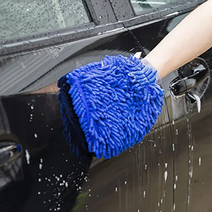 
Car wash mitt Chenille cleaning gloves Microfiber mitt Magic pet mitt 