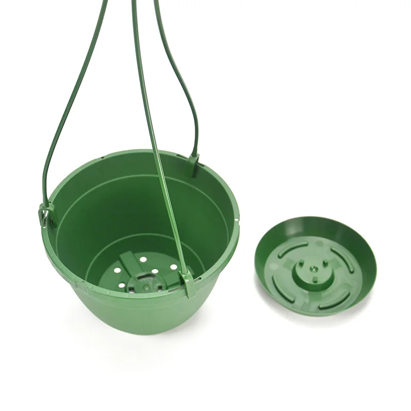 Indoor garden balcony artificial plant wall Bracketplant Chlorophytum flower Orchids Plastic planting pots for plants