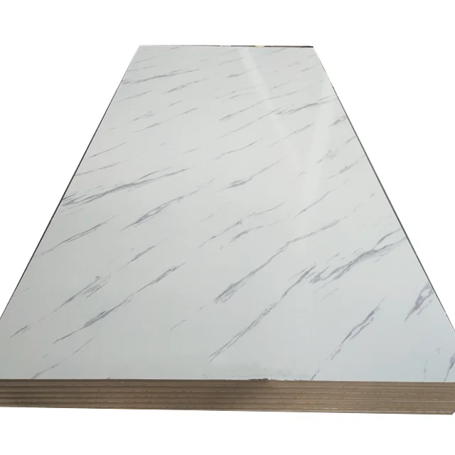 Embossed Melamine Plywood Price Laminated Furniture MDF Board From Factory