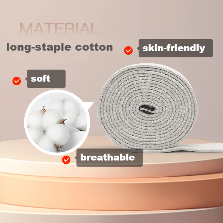 Yoga Stretch Belt Cotton Sports Resistance Loop Band for Fitness & Tensile Strength Training Auxiliary Supplies Yoga Training