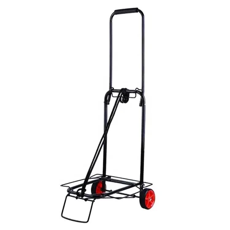 Custom Design Airport Folding Luggage Hand Trolley Cart