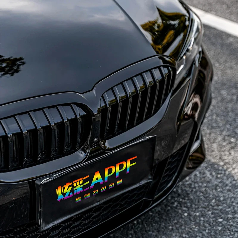 Hot Sale Colored Color Change Film Car Wrap Vinyl Chrome Film Pvc Air Free Bubble Piano Black For Car