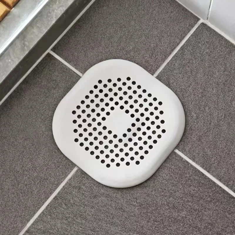 Shower Drain Protector Hair Catcher Durable Silicone Hair Stopper for Bathroom