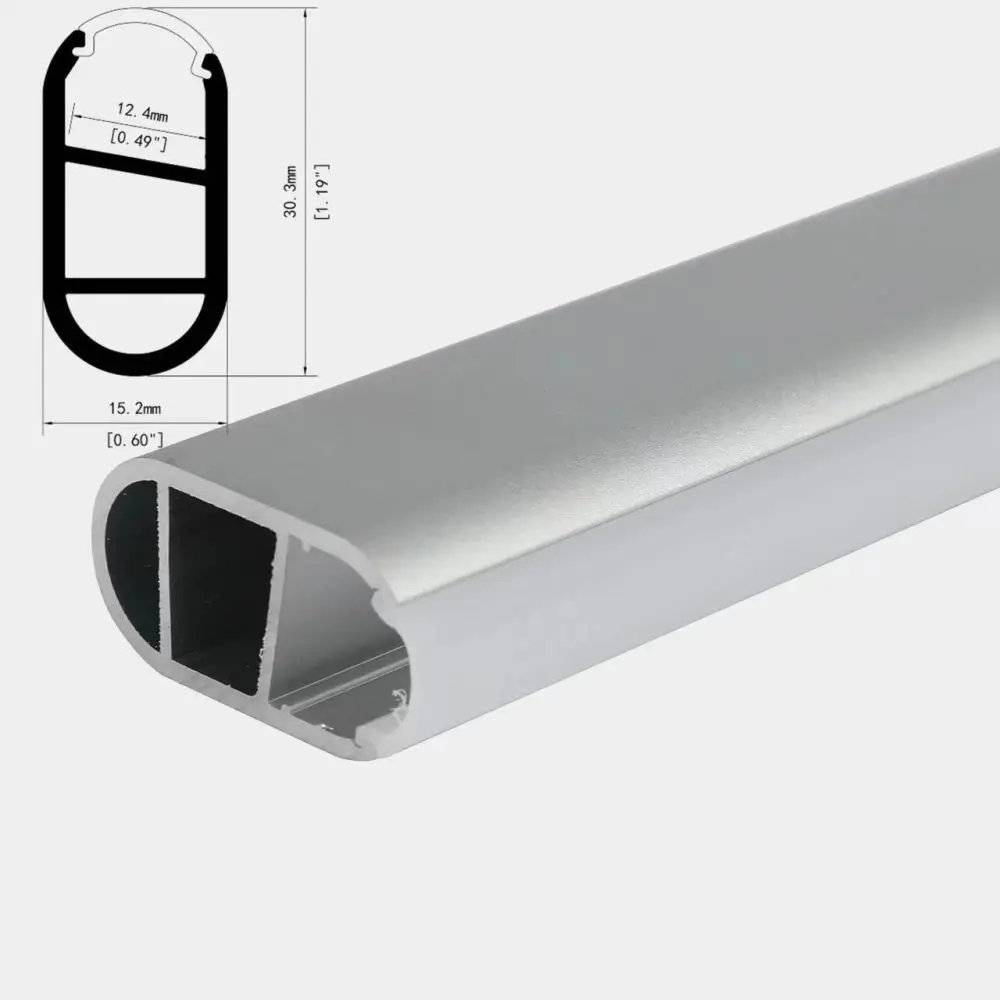 TW1530KC 15*30mm free sample Aluminum Profile PIR Motion Sensor Switch Hotel Wardrobe Closet Rod LED Light