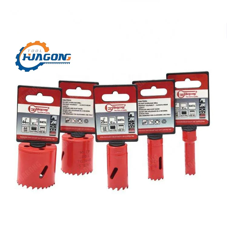 Woodworking Cutter Tool Drill Bits Set 9PC Bimetal Hole Saw Kit