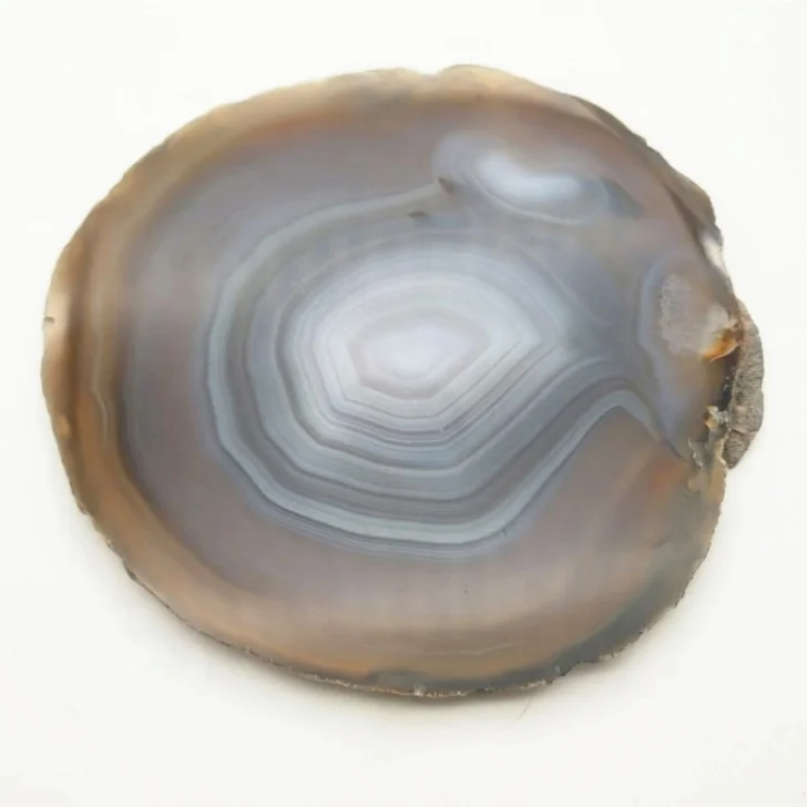 Wholesale natural crystal polished agate stone slices agate coaster