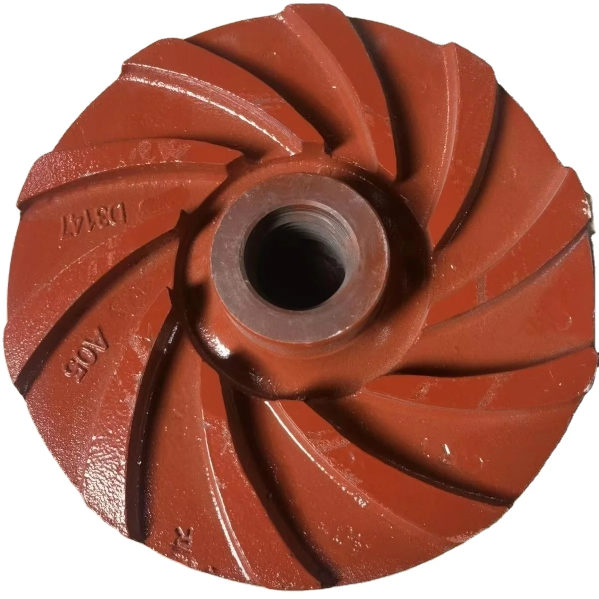 interchangeable slurry pump impeller slurry pump rubber impeller