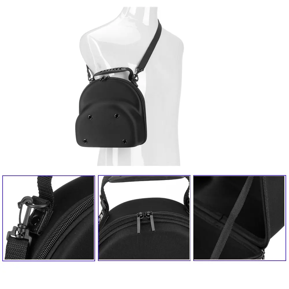 Hold 2-3 Cap Carrier Baseball Hat Cap Carrier Case Ball Caps Holder Storage Organizer Bag for Travel Hat Storage Carrying Case