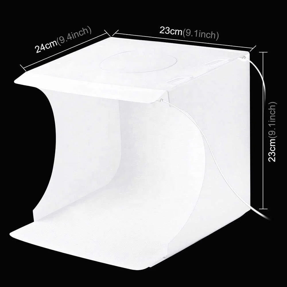 Mini Photo Studio 6 Color Backgrounds Portable Foldable Mini Studio Photography Light Box Tent Kit Photography Lighting Tent