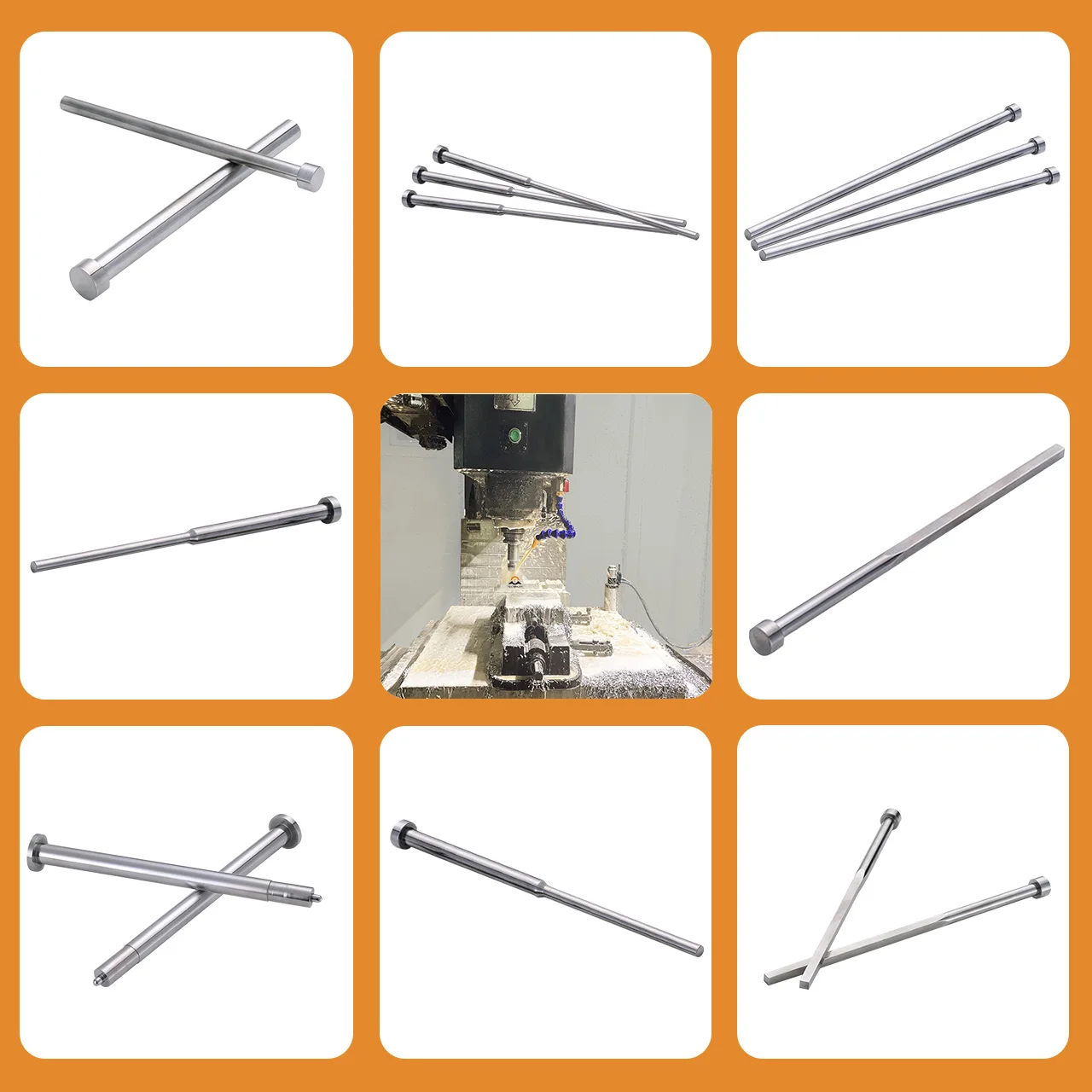 custom din 9861 carbide roll pin punch and Die cutter Sets Punch Press 1mm t punch pin mold