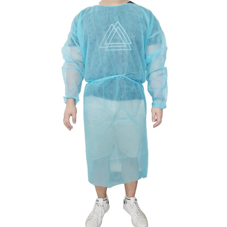 Factory wholesale disposable hospital isolation medical gown