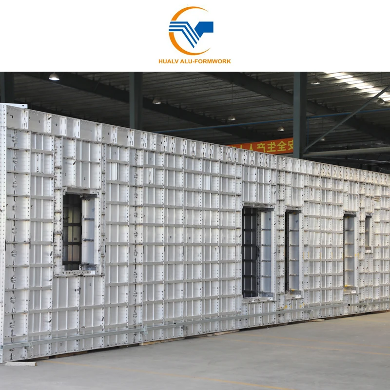 Exterior Wall Aluminum Formwork Structural Aluminium Concrete Wall Slab Formwork Aluminum Formwork For Villa