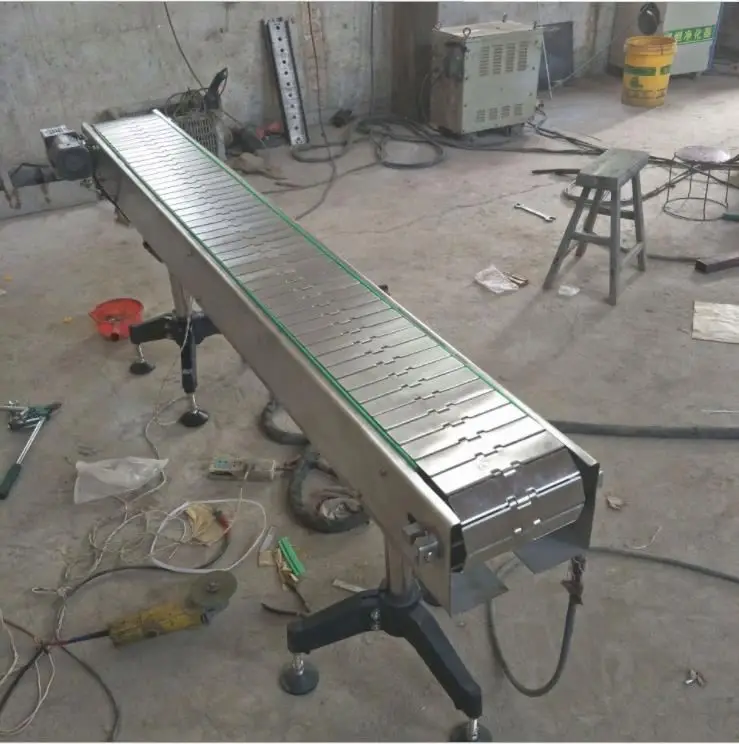 
Metal Conveyor Belt Flat-top cheap hinged conveyor chain from China Ningjin 