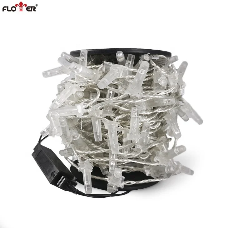 24M 6W 240LEDs Christmas Ramadan use IP68 waterproof string light anti-uv lamp outdoor with power supply