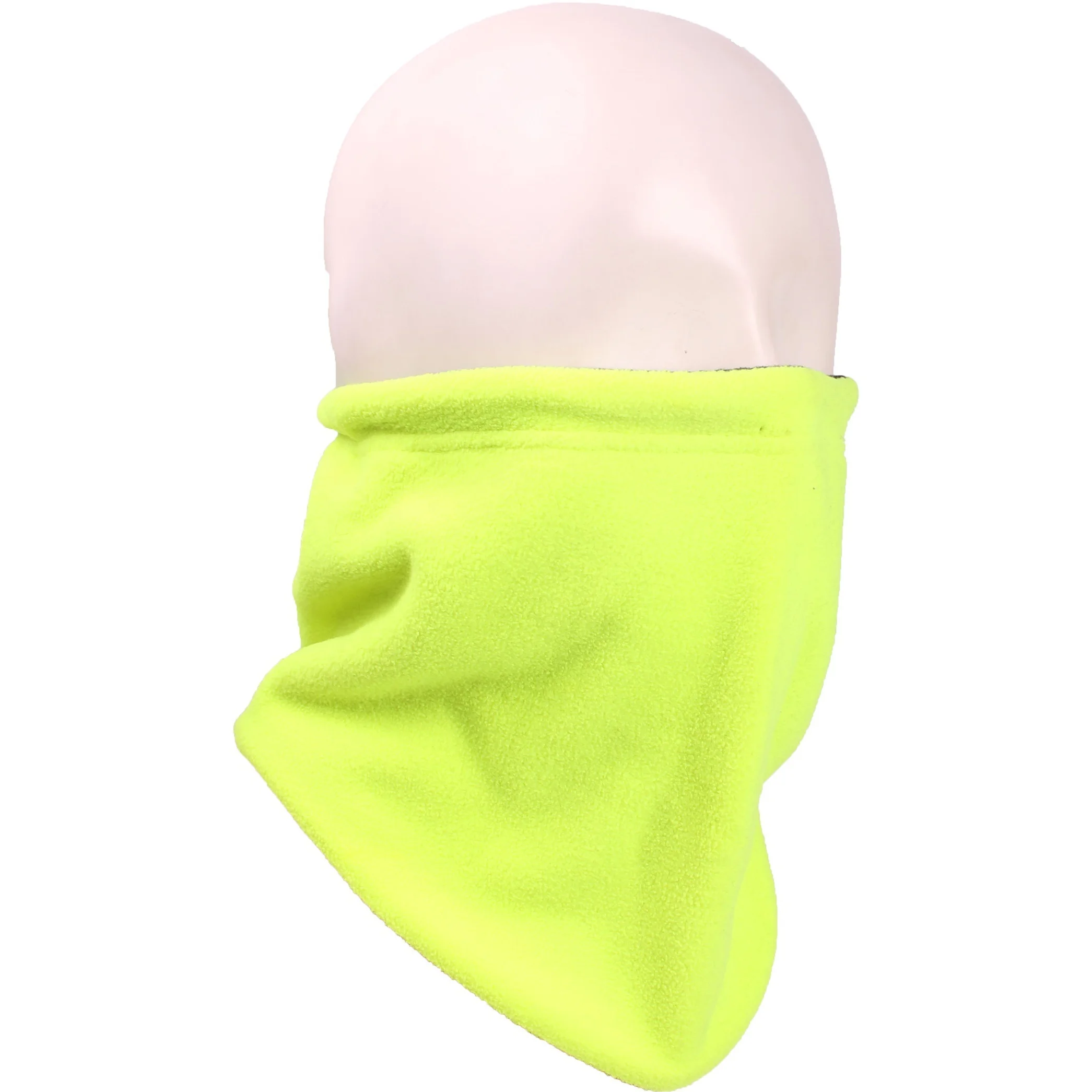 Hi Vis неоновая желтая обувь для катания на сноуборде 2 слоя Полярный Флисовый Шарф