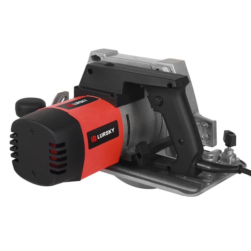 LURSKY 2150W 215mm multi function handheld electric circular saw for cutting wood plastic aluminum profiles