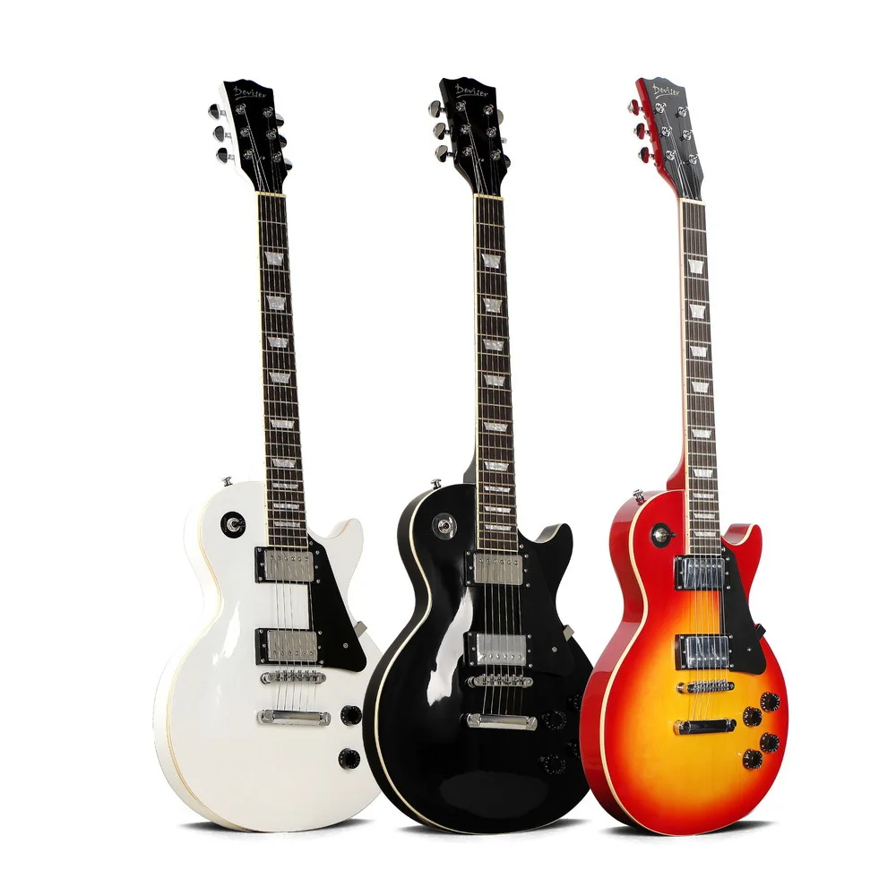 Wholesale Hollow Body Electric Guitar Cheap Custom Guitar Neck 21 Fret 6 String Bass Guitar Electric For Sale