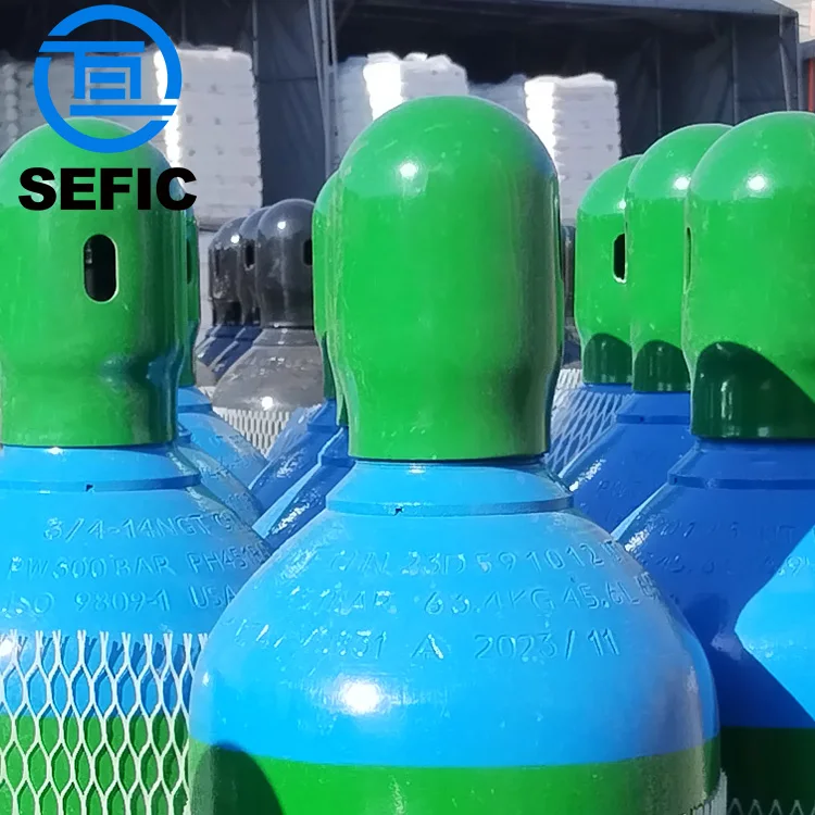 Tped Iso9809-1 229mm 50l 300bar Industrial Steel Cylinder Welding Mixing Tank Argon Co2 Tank Bottle