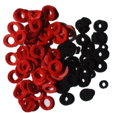 Wool felt washers, felt ring seals, felt pads